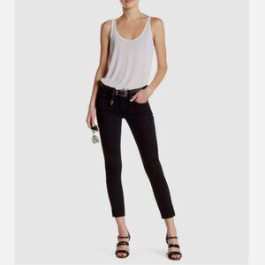 Rag & Bone Slim Capri Black Pants Jeans Women's Size 27